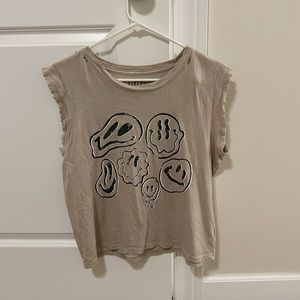 Vintage Canvas oversized tank